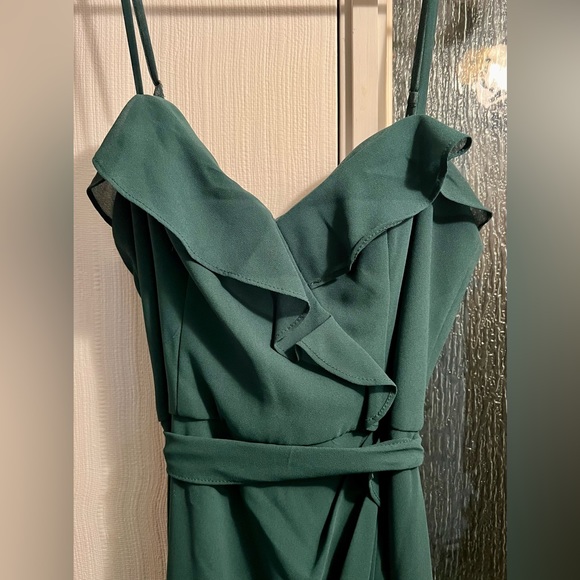 Celebrate DB Bridesmaid dress Emerald color size 6 - Picture 4 of 5